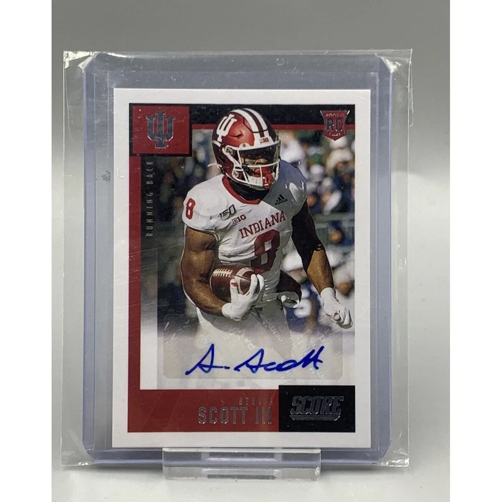 Stevie‎ Scott III 2021 Chronicles Draft Picks Score Auto RC #SA-SSC Indiana
